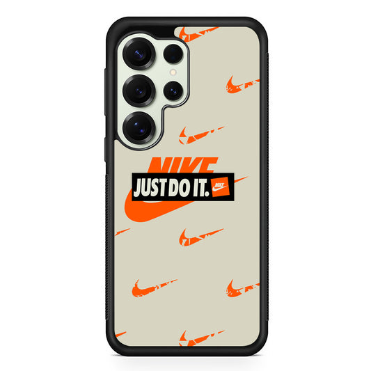 Nike Layer of Emblem Samsung Galaxy S25 Ultra Case | Durable Rubber Case for Samsung Galaxy S25 Ultra