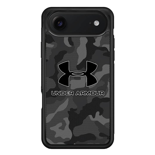 Under Armour Black Camo iPhone 17 Air Case | Slim Rubber Case for iPhone 17 Air