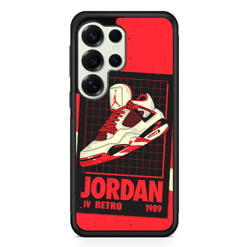 Air Jordan Poster from The Past Samsung Galaxy S25 Ultra Case | Durable Rubber Case for Samsung Galaxy S25 Ultra