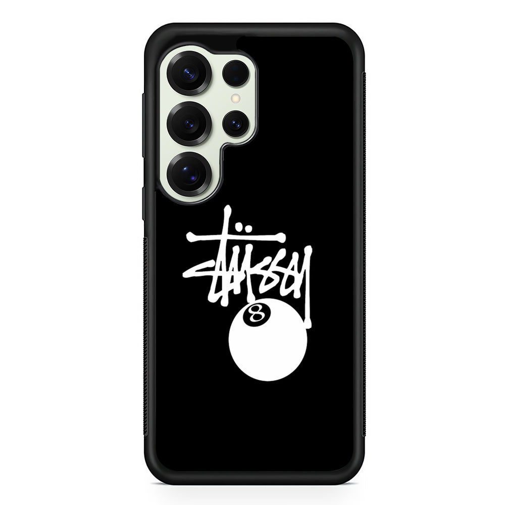 Stussy 8 Pool Ball Samsung Galaxy S25 Ultra Case | Slim Rubber Case for Samsung Galaxy S25 Ultra