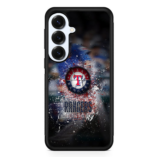Texas Rangers Logo Samsung Galaxy S25 Plus Case | Slim Rubber Cover for Samsung Galaxy S25 Plus