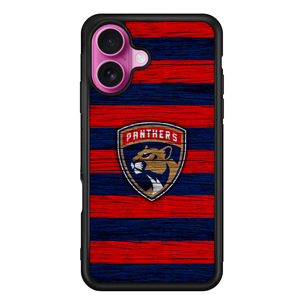 Florida Panthers Logo iPhone 17 Case | Slim Protective Rubber Phone Cover