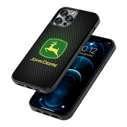 John Deere Fiber Illusion 2D Rubber Phone Case | Durable Phone Case