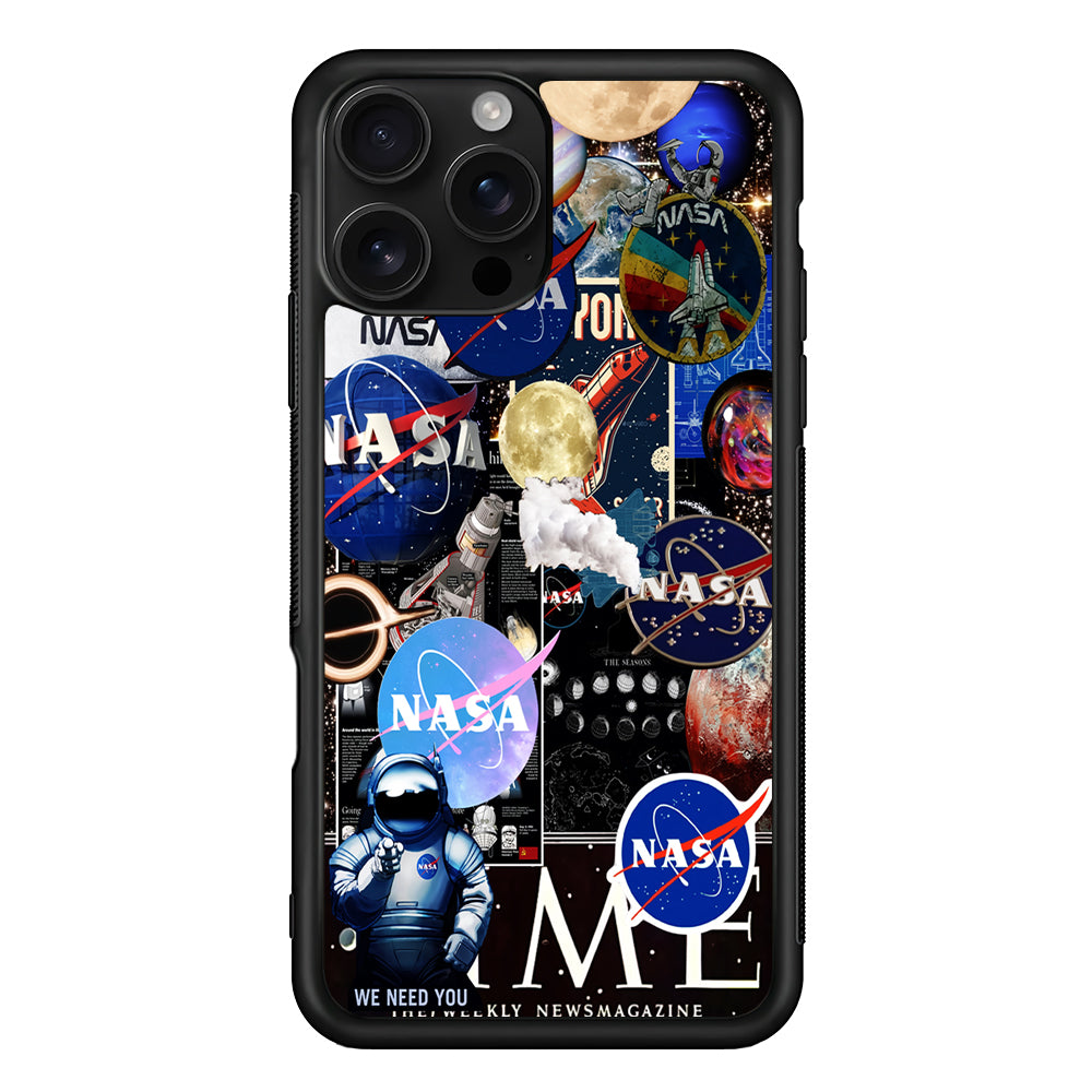 Nasa Galaxy Aesthetic iPhone 16 Pro Case - Stylish Protective Cover for iPhone 16 Pro