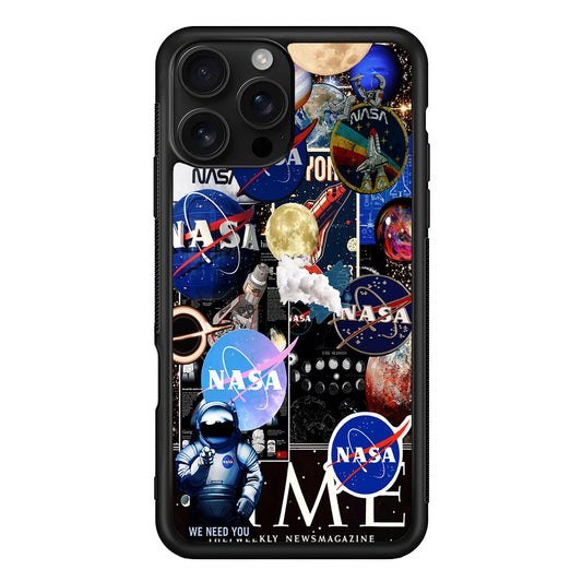 Nasa Galaxy Aesthetic iPhone 16 Pro Case - Stylish Protective Cover for iPhone 16 Pro