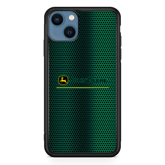 John Deere Luxury Hexagon iPhone 13 Case | Slim Rubber Case for iPhone 13