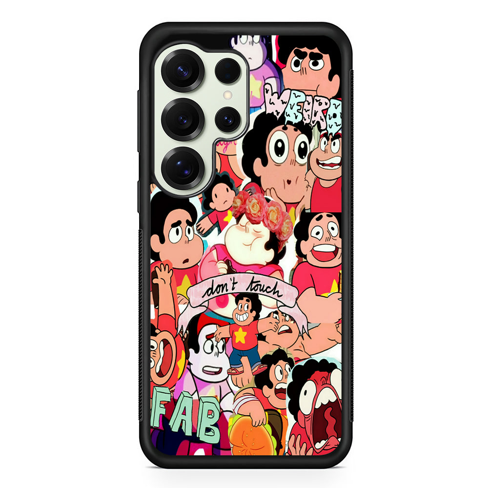 Steven Universe Collection Cartoon Samsung Galaxy S25 Ultra Case | Durable Rubber Case for Samsung Galaxy S25 Ultra