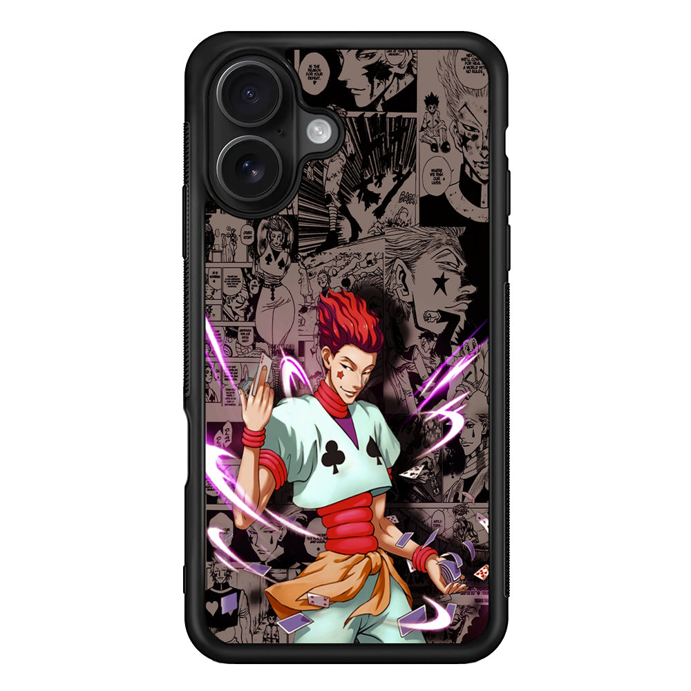 Hisoka Hunter x Hunter Comic iPhone 16 Case - Oxvistore