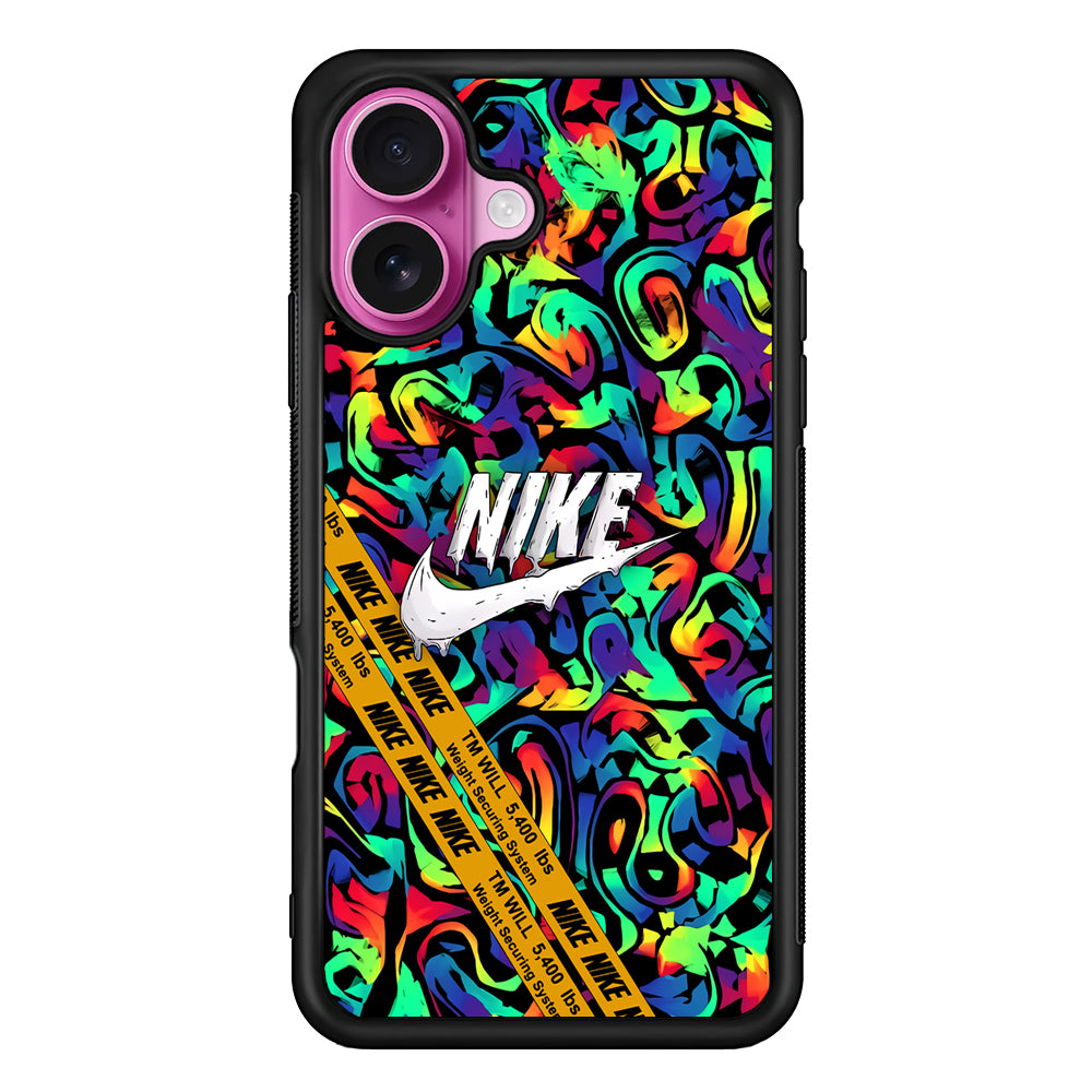 Nike Brushing The Canvas iPhone 17 Case - Slim Rubber Case for iPhone 17