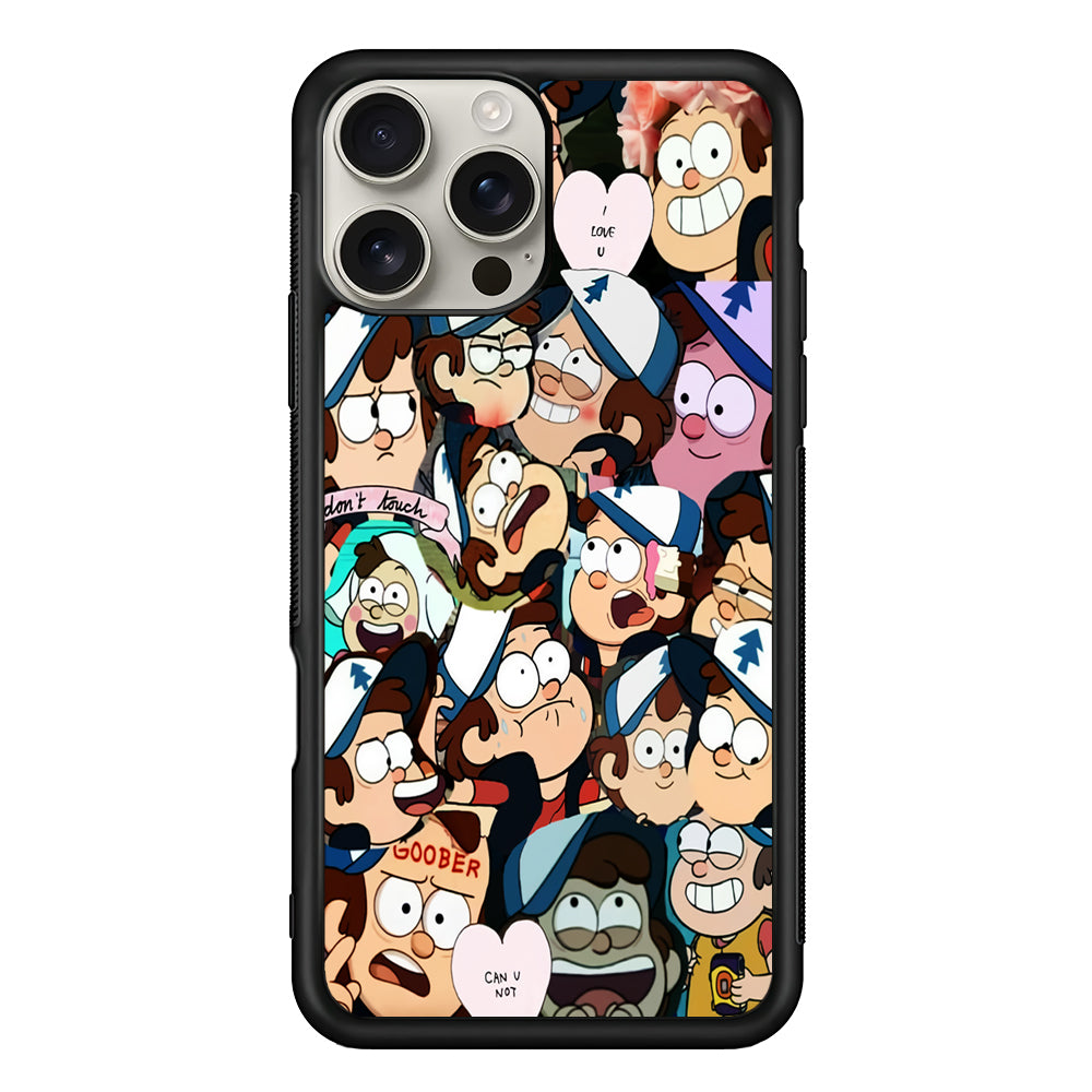 Dipper Gravity Falls Collection iPhone 16 Pro Max Case | Stylish Protective Case for iPhone 16 Pro Max
