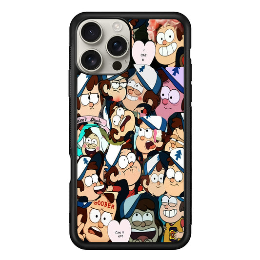 Dipper Gravity Falls Collection iPhone 16 Pro Max Case | Stylish Protective Case for iPhone 16 Pro Max