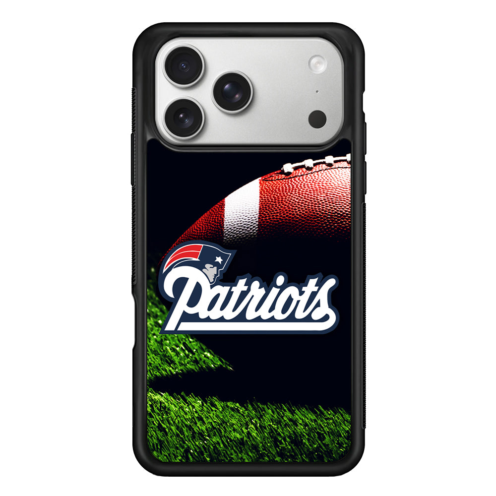 New England Patriots Ball iPhone 17 Pro Case | Slim Rubber Case for iPhone 17 Pro
