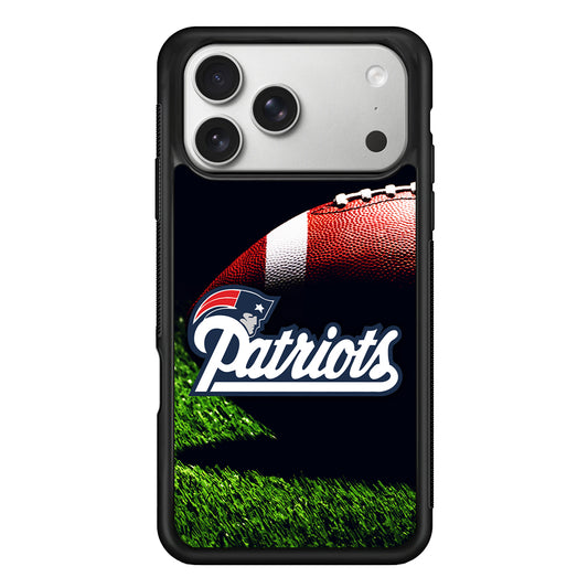 New England Patriots Ball iPhone 17 Pro Case | Slim Rubber Case for iPhone 17 Pro