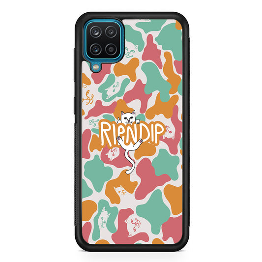 Rip N Dip Colorfull Camo Samsung Galaxy A12 Case | Slim Rubber Case for Samsung Galaxy A12