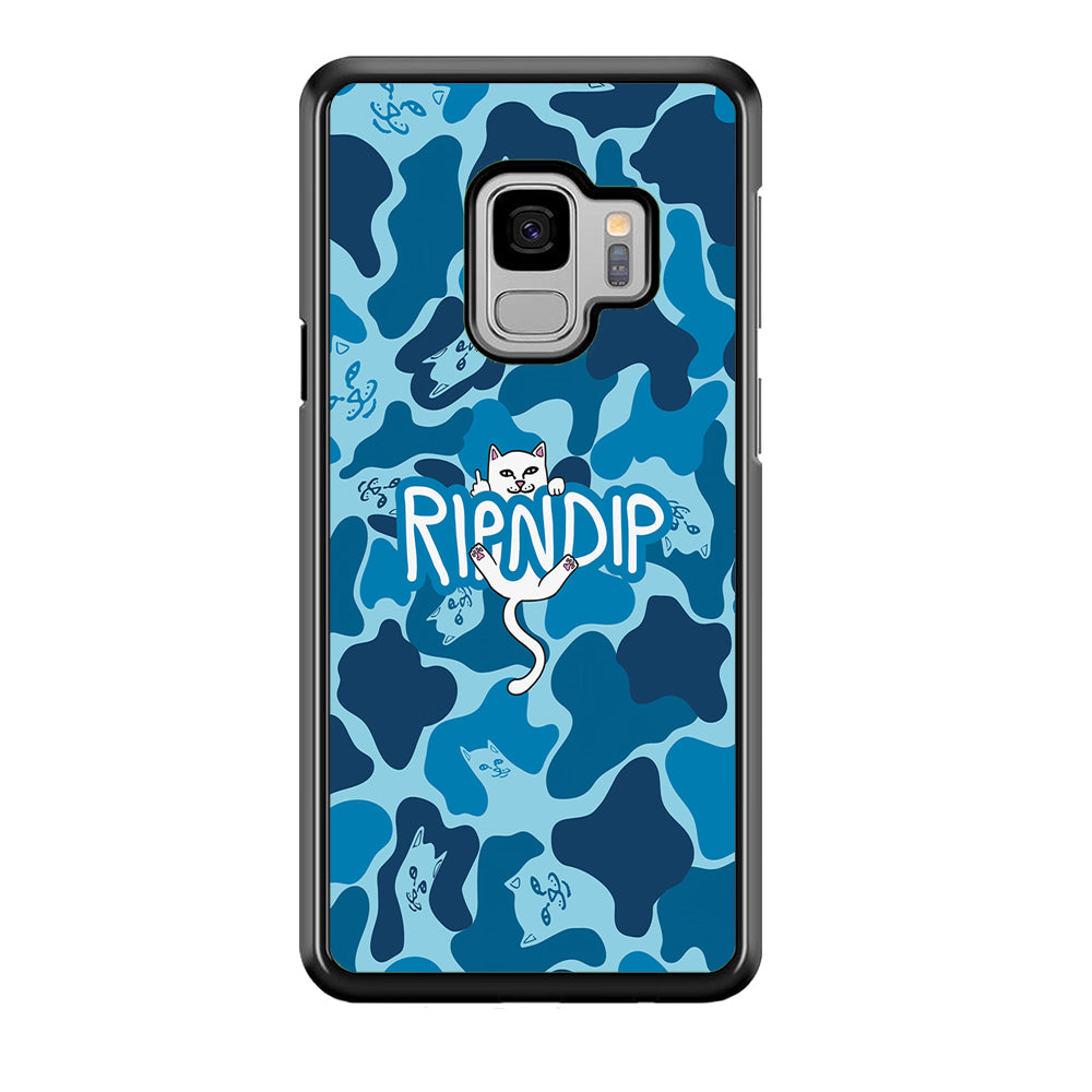 Rip N Dip Blue Camo Samsung Galaxy S9 Case | Slim Rubber Case for Samsung Galaxy S9