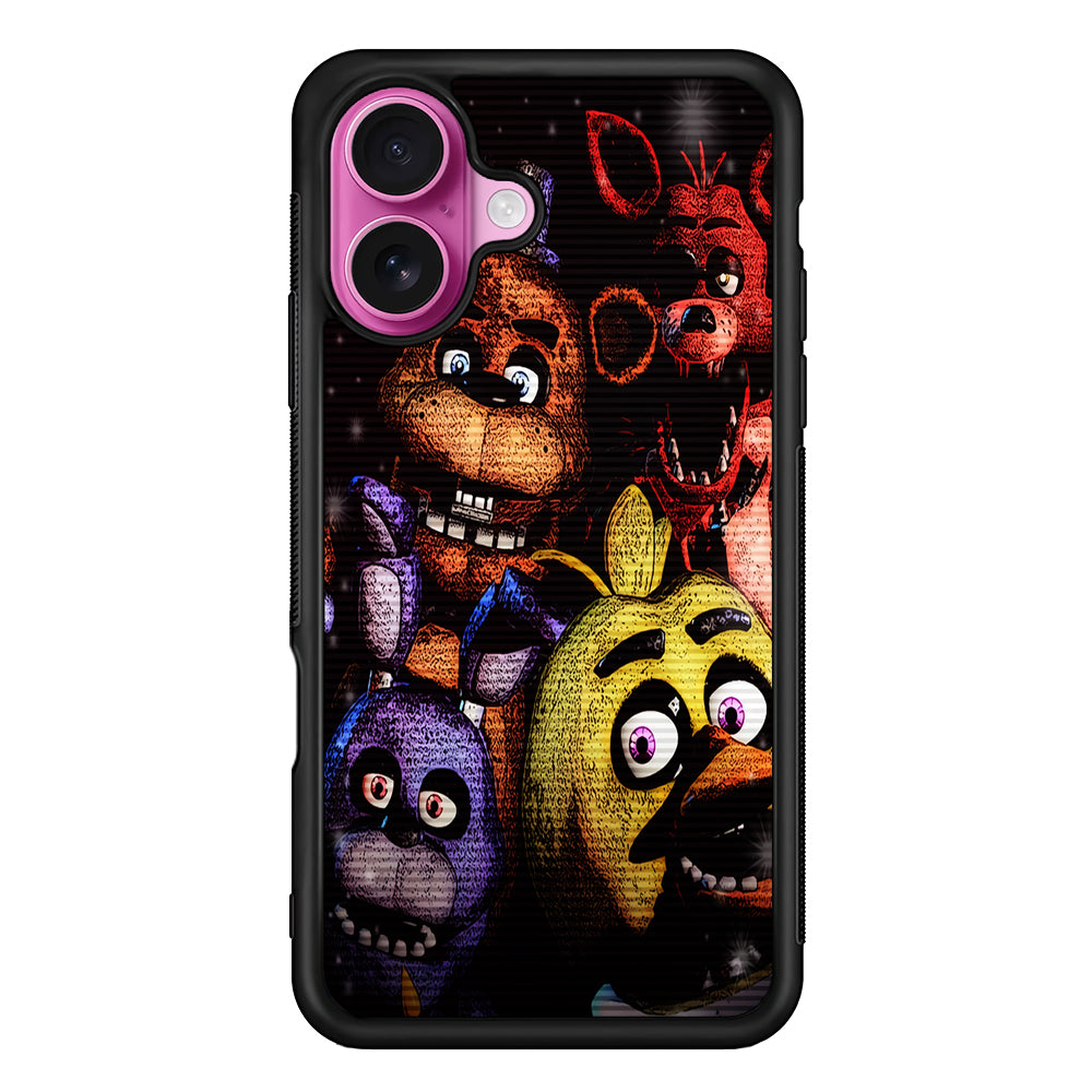 Five Nights at Freddy's Art iPhone 17 Case | Slim Protective Rubber Phone Cover