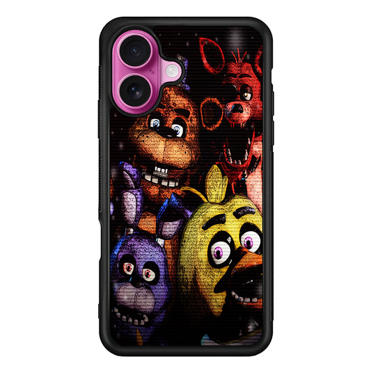 Five Nights at Freddy's Art iPhone 17 Case | Slim Protective Rubber Phone Cover