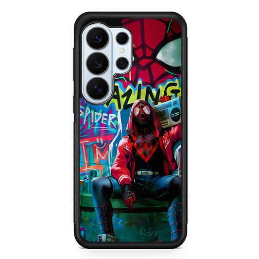 Spider-Man Hip Hop Style Samsung Galaxy S26 Ultra Case | Protective Phone Cover