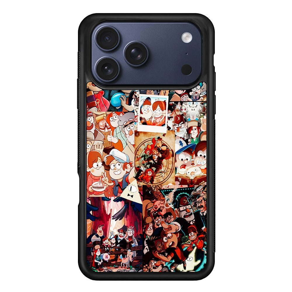 Gravity Falls Aesthetic Collage iPhone 17 Pro Max Case | Slim Protective Cover for iPhone 17 Pro Max
