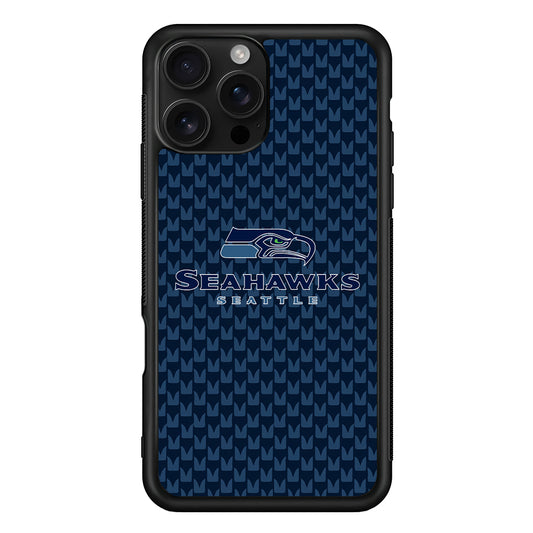 Seattle Seahawks Logo iPhone 16 Pro Case | Durable Protective Case for iPhone 16 Pro