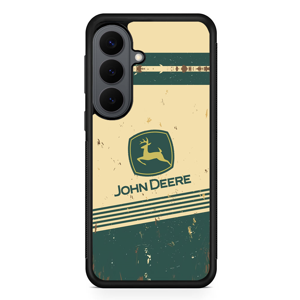 John Deere Retro Plaque Samsung Galaxy S26 Plus Case | Slim Rubber Case for Samsung Galaxy S26 Plus