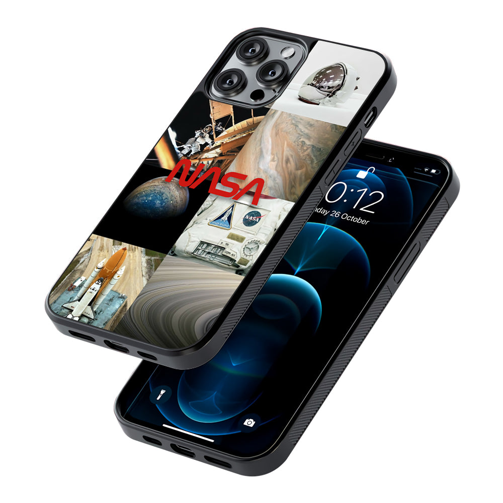 Nasa Partner In The Sky 2D Rubber Phone Case | Slim Protective Phone Case