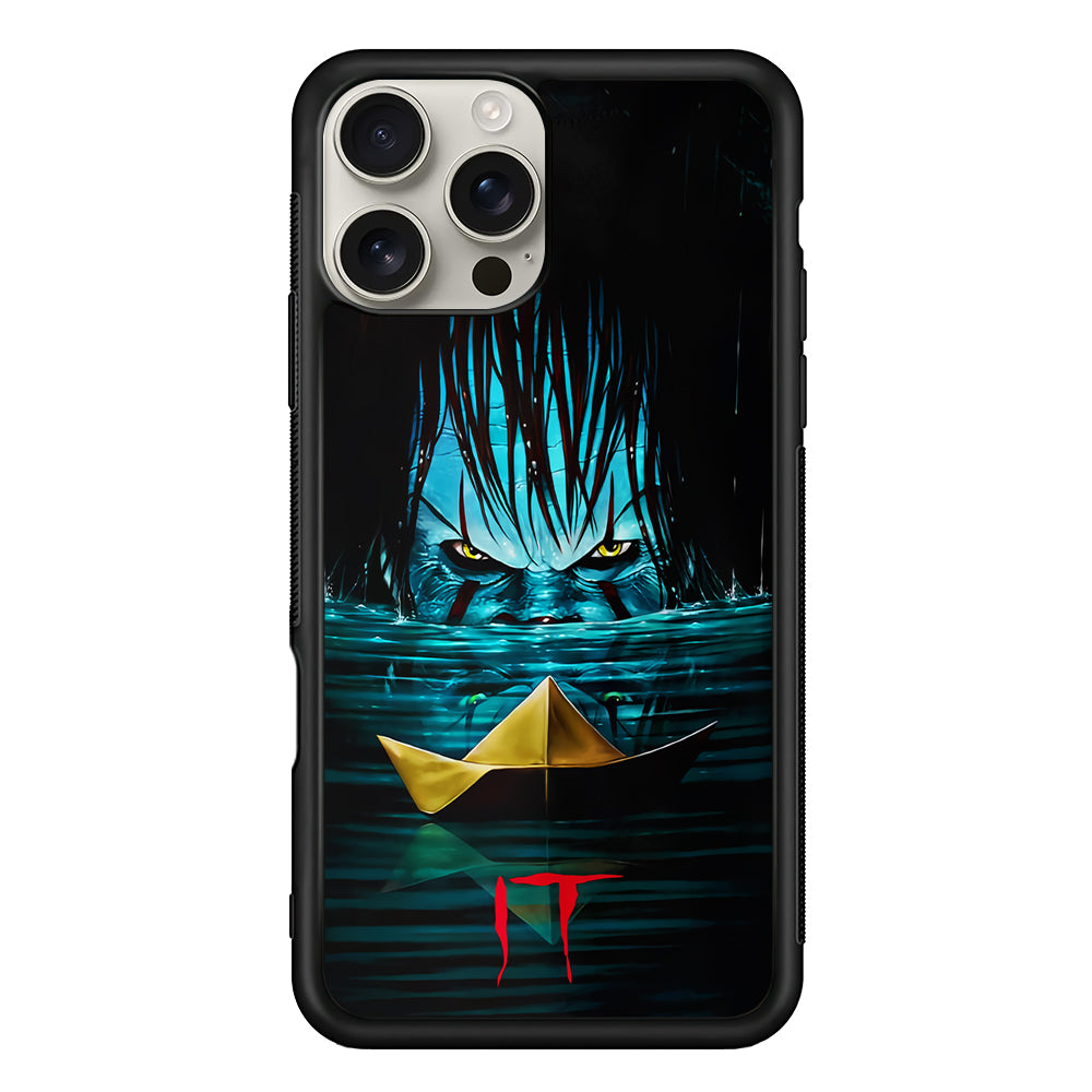 Pennywise IT Poster Art iPhone 16 Pro Max Case | Stylish Protective Case for iPhone 16 Pro Max