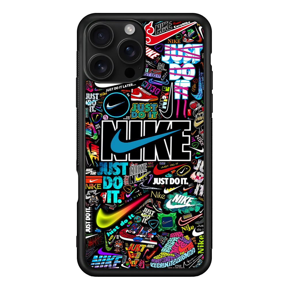 Cool Nike Logo Art iPhone 16 Pro Case - Stylish Protective Cover for iPhone 16 Pro