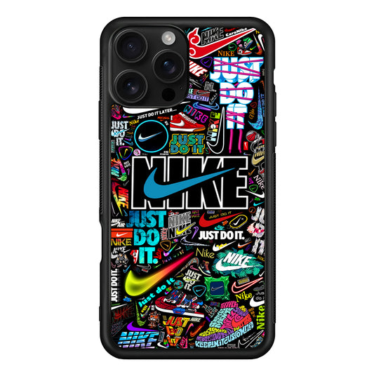 Cool Nike Logo Art iPhone 16 Pro Case - Stylish Protective Cover for iPhone 16 Pro