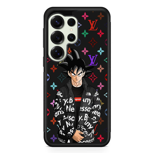 Louis Vuitton Goku Hypebeast Samsung Galaxy S25 Ultra Case | Slim Rubber Case for Samsung Galaxy S25 Ultra
