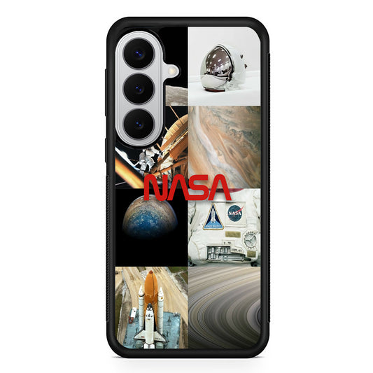 Nasa Partner In The Sky Samsung Galaxy S26 Case | Slim Samsung Galaxy S26 Rubber Case