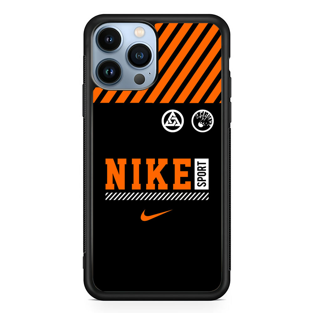 Nike Sport Line Graphics 2D Rubber Phone Case | Slim Protective Phone Case