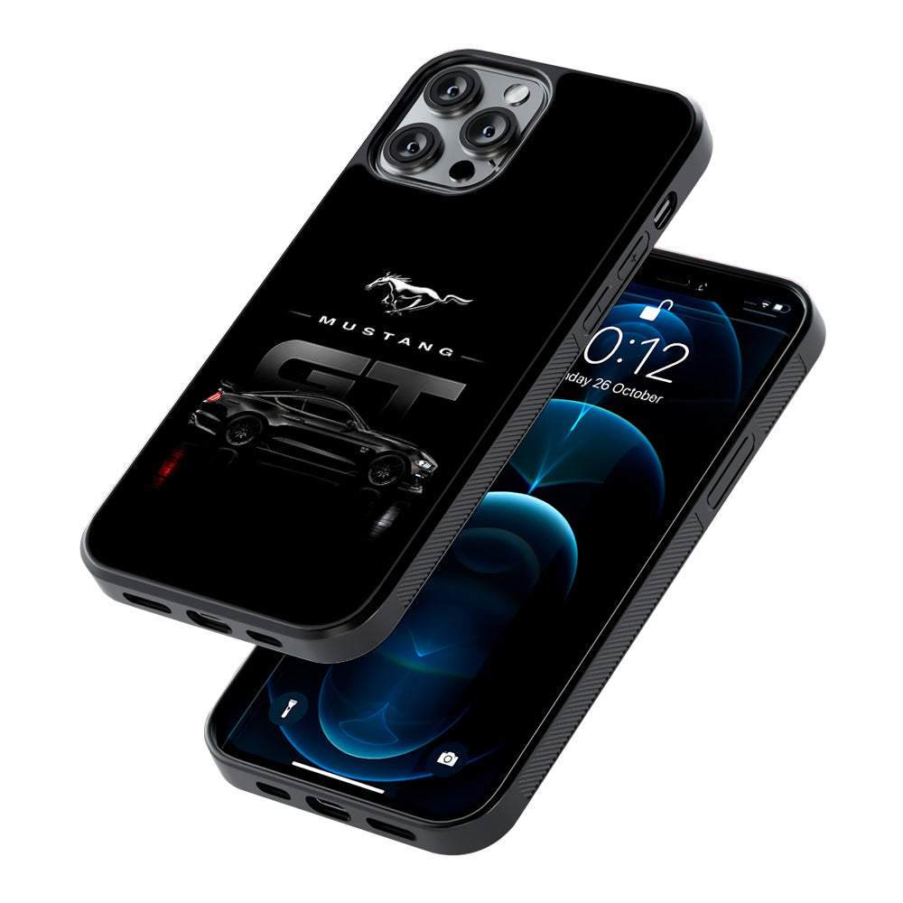 Ford Mustang GT Midnight 2D Rubber Phone Case | Durable Phone Case