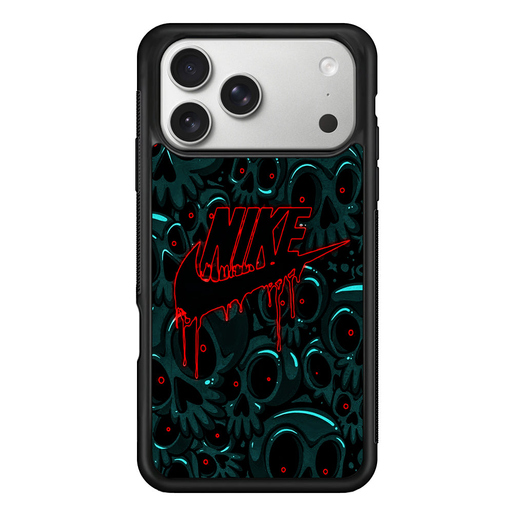 Nike Logo Skull Art iPhone 17 Pro Case | Slim Protective Case for iPhone 17 Pro