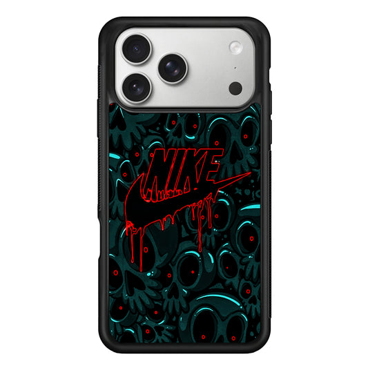 Nike Logo Skull Art iPhone 17 Pro Case | Slim Protective Case for iPhone 17 Pro