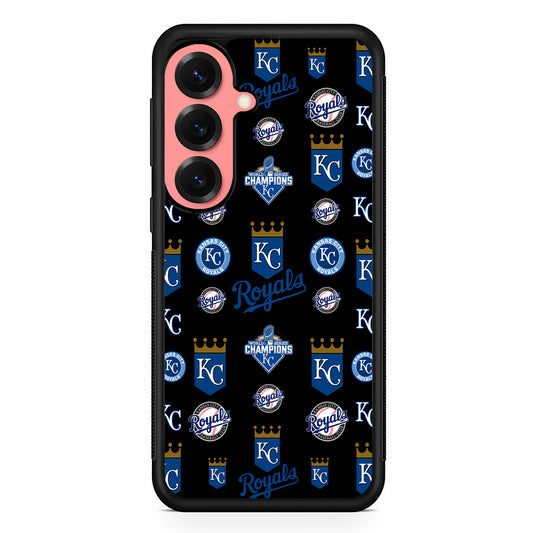 Kansas City Royals Pattern Samsung Galaxy S25 Case | Protective Case for Samsung Galaxy S25