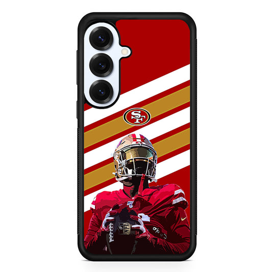 San Francisco 49ers Player Samsung Galaxy S25 Plus Case | Slim Rubber Cover for Samsung Galaxy S25 Plus