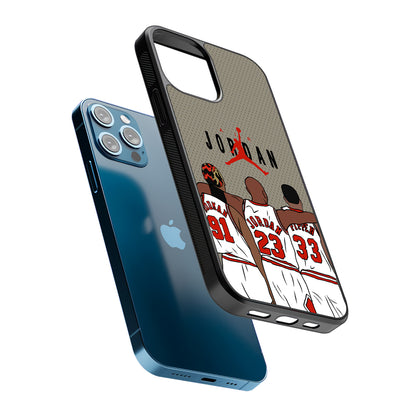 Air Jordan Story of Comrade 2D Rubber Phone Case | Slim Protective Phone Case
