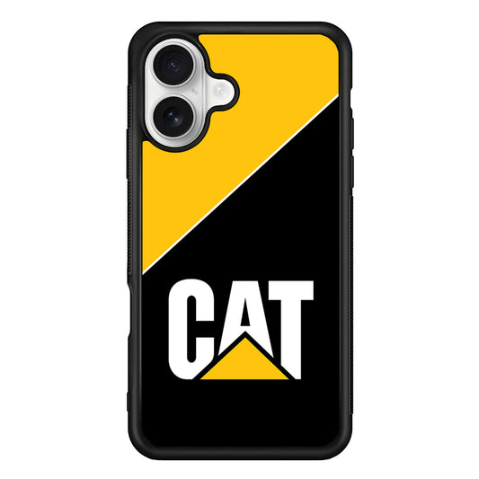 Caterpillar Power That Performs iPhone 16 Plus Case | Slim Rubber Case for iPhone 16 Plus