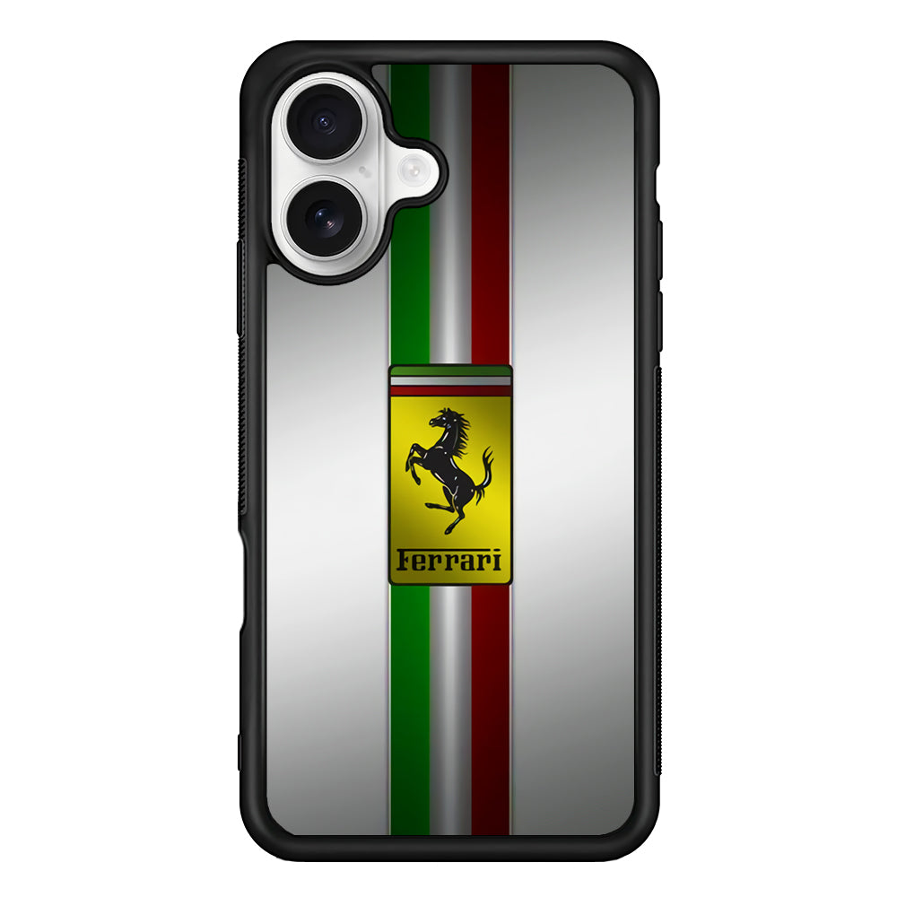 Ferrari Italiano Touch iPhone 16 Plus Case – Slim Fit Protective Phone Case