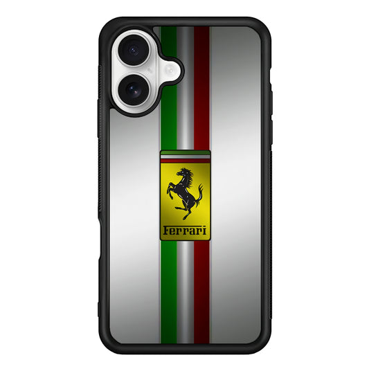 Ferrari Italiano Touch iPhone 16 Plus Case – Slim Fit Protective Phone Case