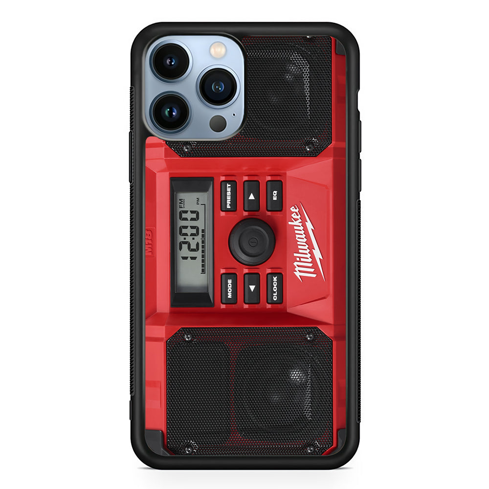 Milwaukee Tool Radio 2D Rubber Phone Case | Durable Phone Case