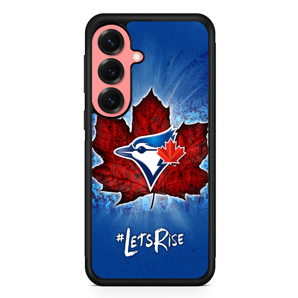 Toronto Blue Jays Lets Rise Samsung Galaxy S25 Case | Protective Case for Samsung Galaxy S25