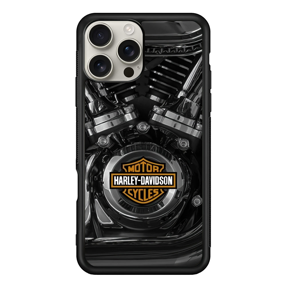 Harley Davidson The Torque iPhone 16 Pro Max Case | Durable Everyday Protective Cover