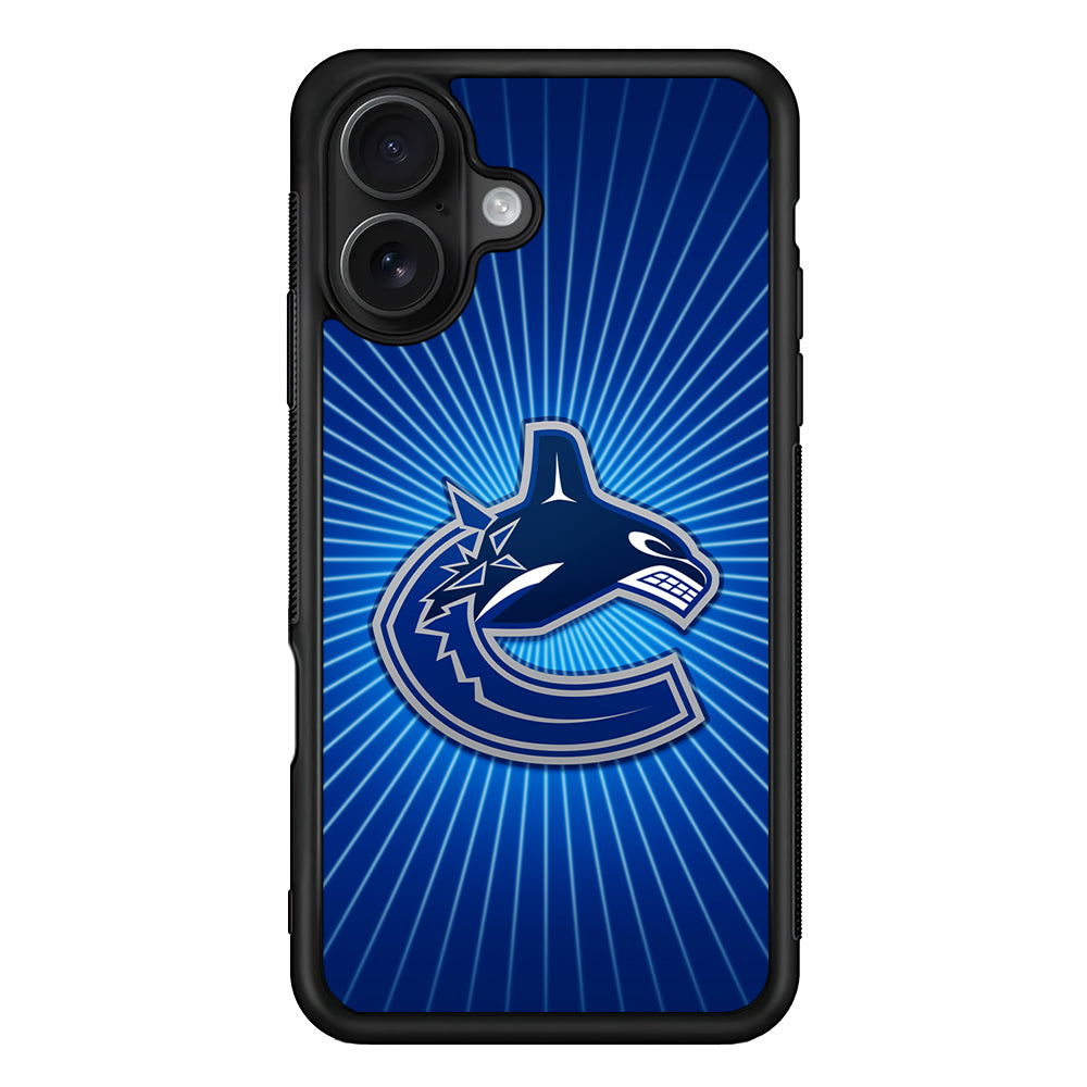 Vancouver Canucks Logo iPhone 16 Case - Oxvistore