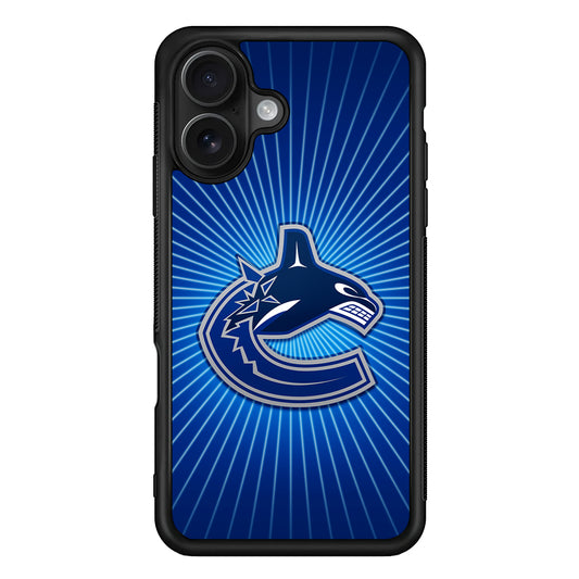 Vancouver Canucks Logo iPhone 16 Case - Oxvistore