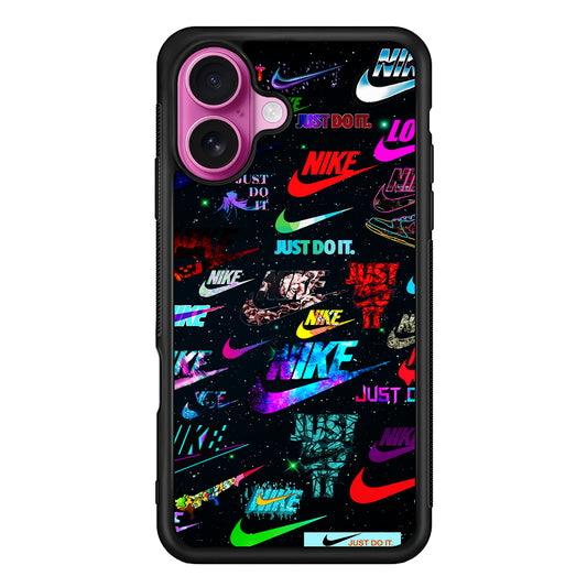 Cool Nike Logo Galaxy iPhone 17 Case - Slim Rubber Case for iPhone 17