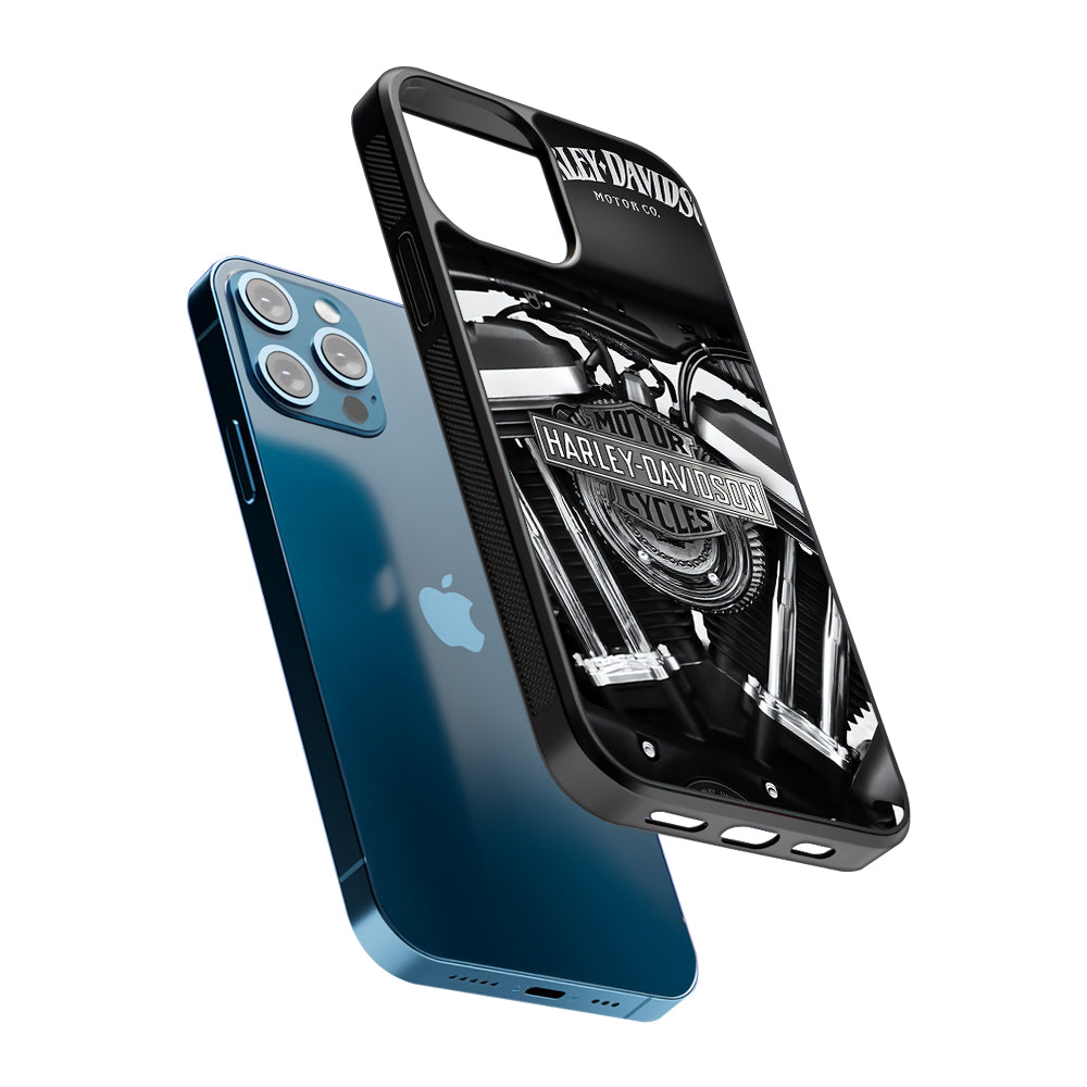 Harley Davidson Muscular Torsion 2D Rubber Phone Case | Slim Protective Phone Case