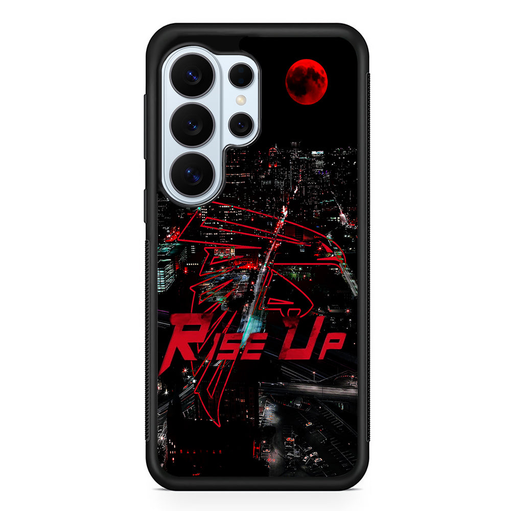 Atlanta Falcons Rise Up Samsung Galaxy S26 Ultra Case | Protective Phone Cover