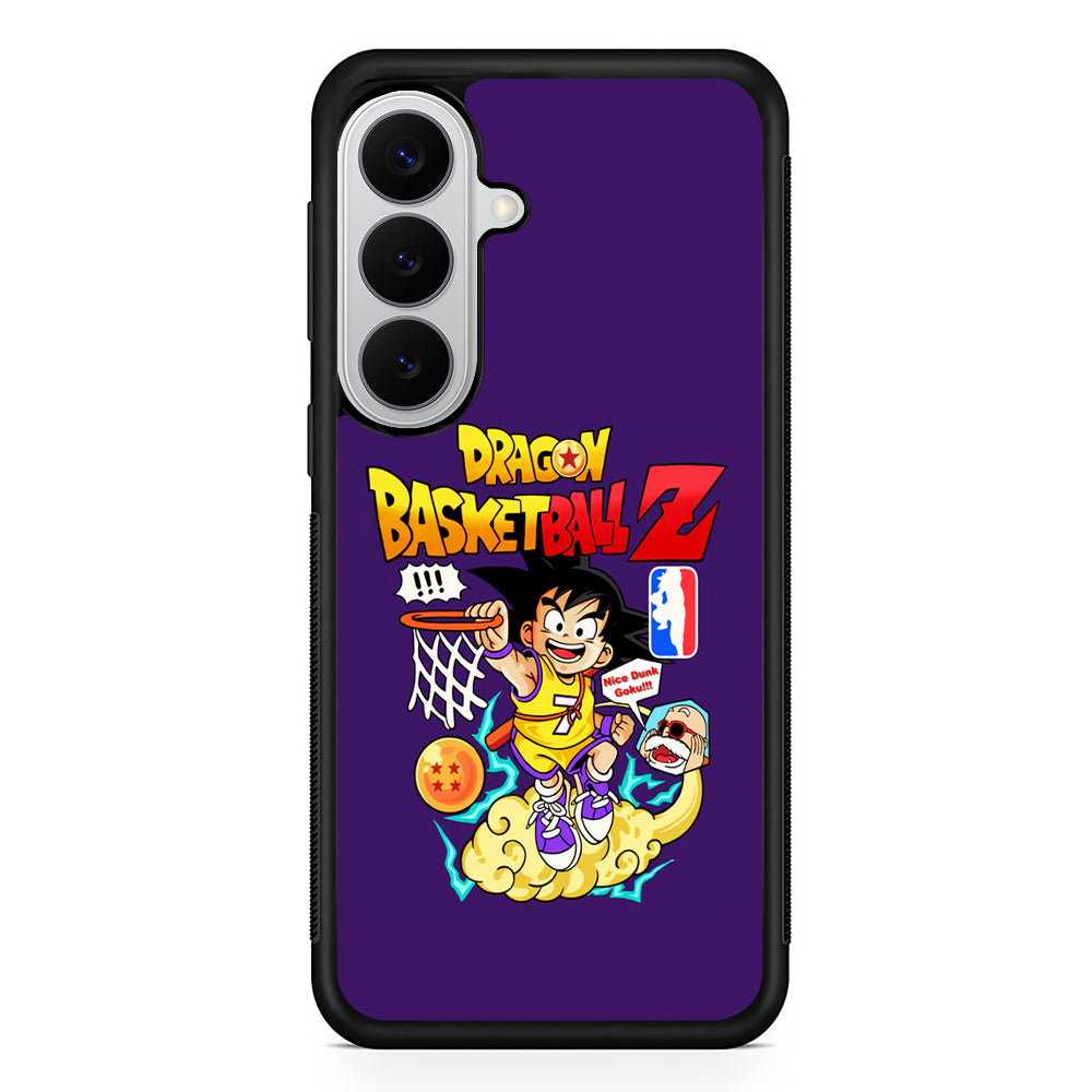 Dragon Ball Goku NBA Samsung Galaxy S26 Case | Protective Rubber Cover
